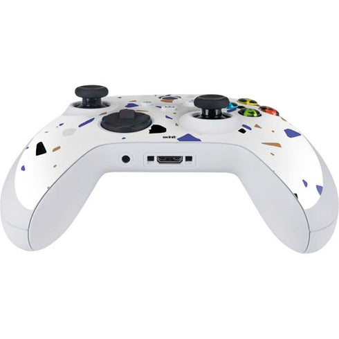 White Terrazzo Xbox Series S Controller Skin